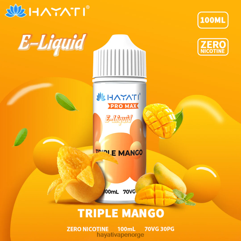 Hayati Pro Max fine salter HB4400258 trippel mango Hayati flavour list