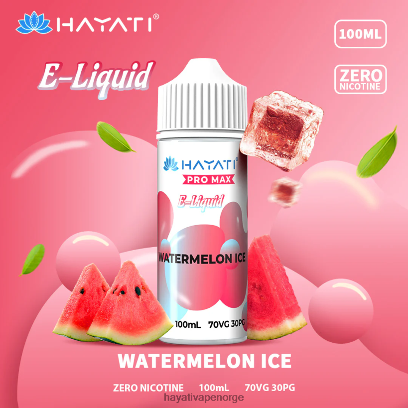 Hayati Pro Max fine salter HB4400260 vannmelon is Hayati vape shop