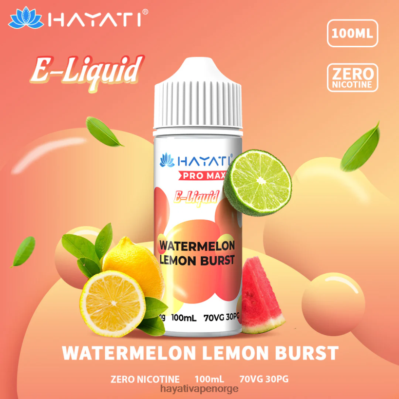 Hayati Pro Max fine salter HB4400261 vannmelon sitron sprengt Hayati norge