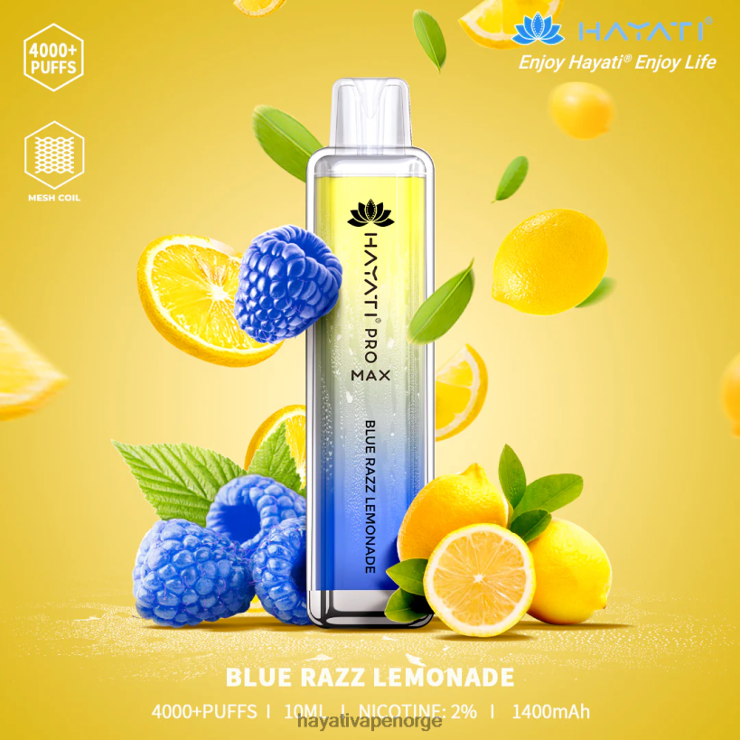 blå razz lemonade