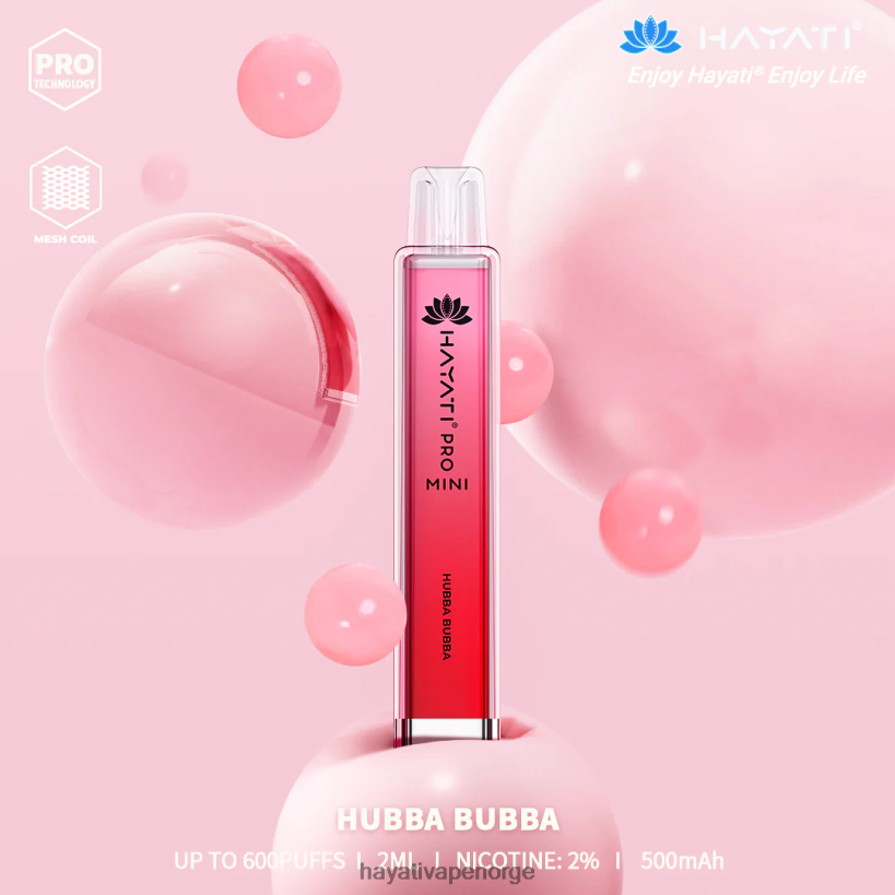 Hayati Pro Mini engangs HB440011 hubba bubba Hayati norge
