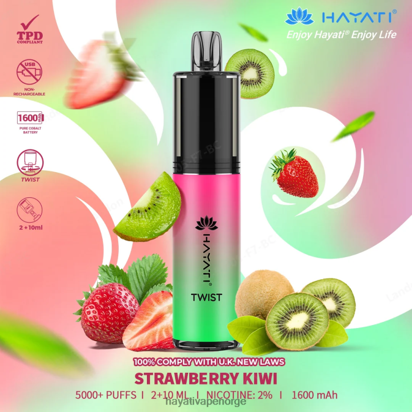 jordbær kiwi