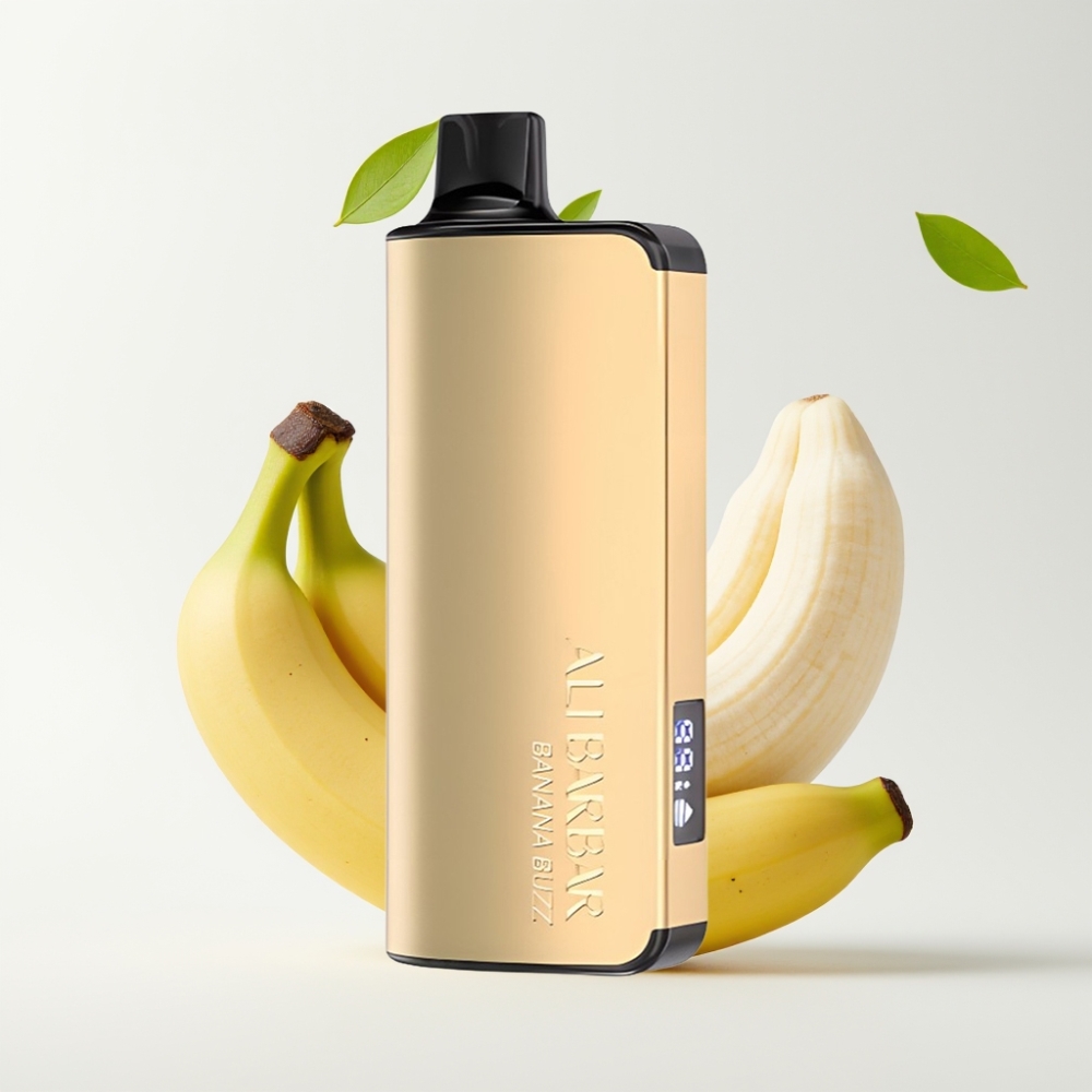 Alibarbar Ingot 9000 Puffs 22ml 2350mAh Bananhumle