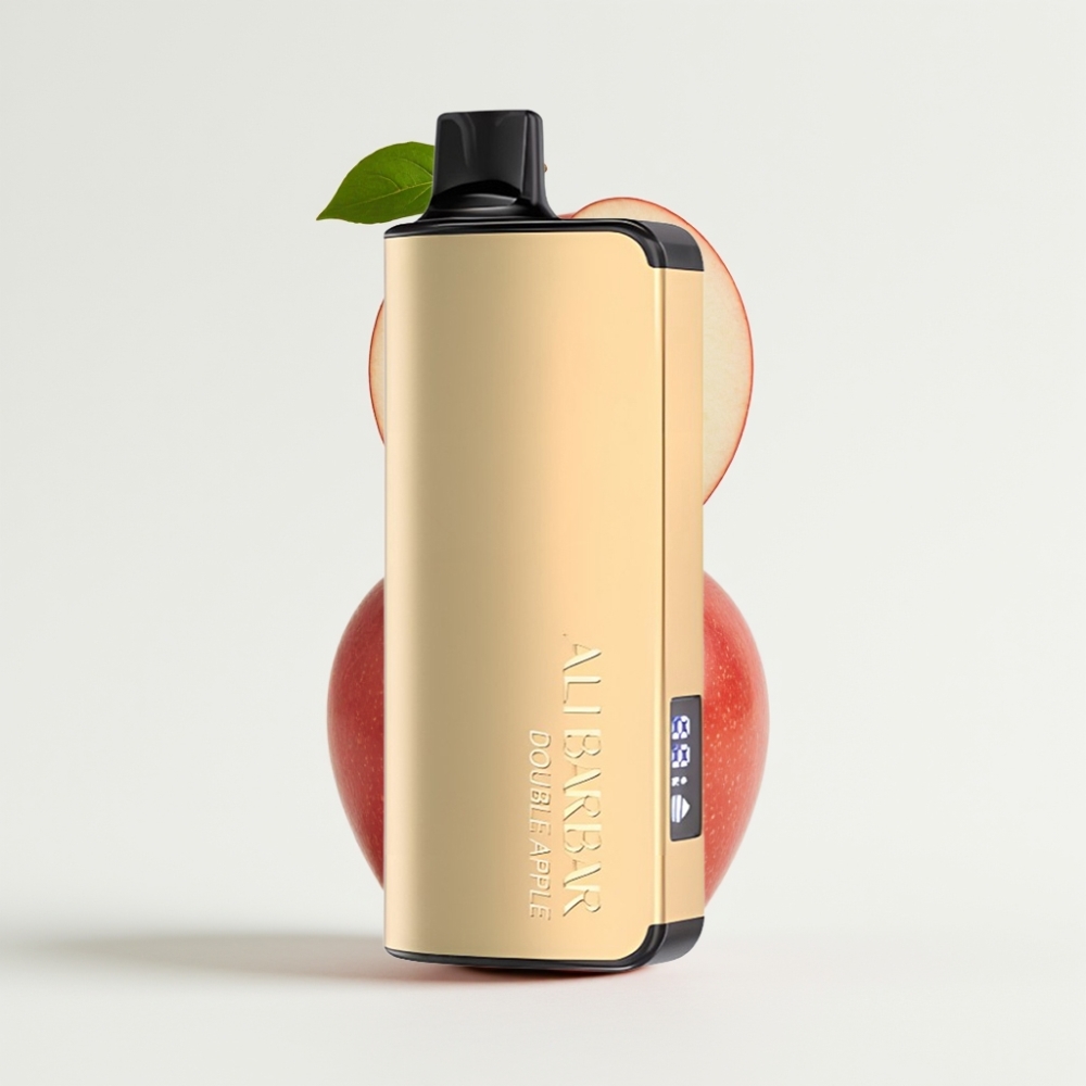 Alibarbar Ingot 9000 Puffs 22ml 2350mAh Dobbel Eple