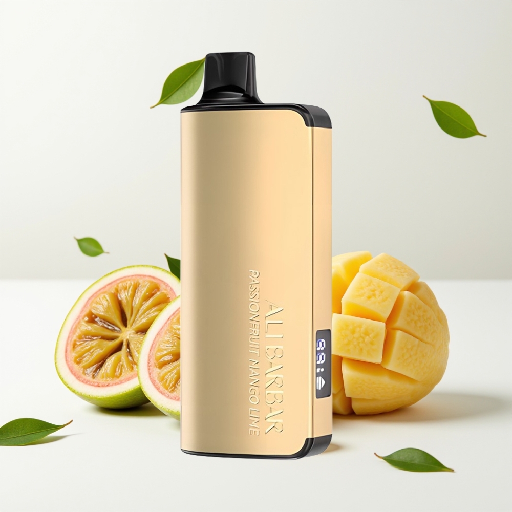 Alibarbar Ingot 9000 Puffs 22ml 2350mAh Pasjonsfrukt Mango Lime