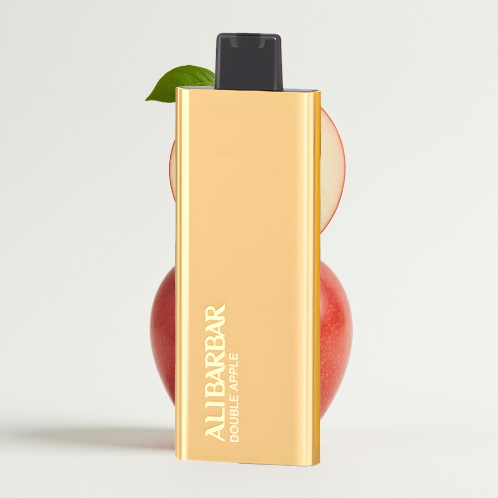 Alibarbar Pandora 7000 Puffs 17 ml Dobbel Eple Engangs Vape