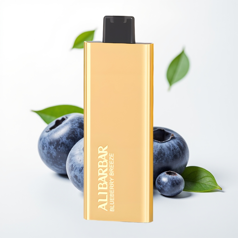 Alibarbar Pandora 7000 Puffs 17ml Blåbærbrise Engangs Vape