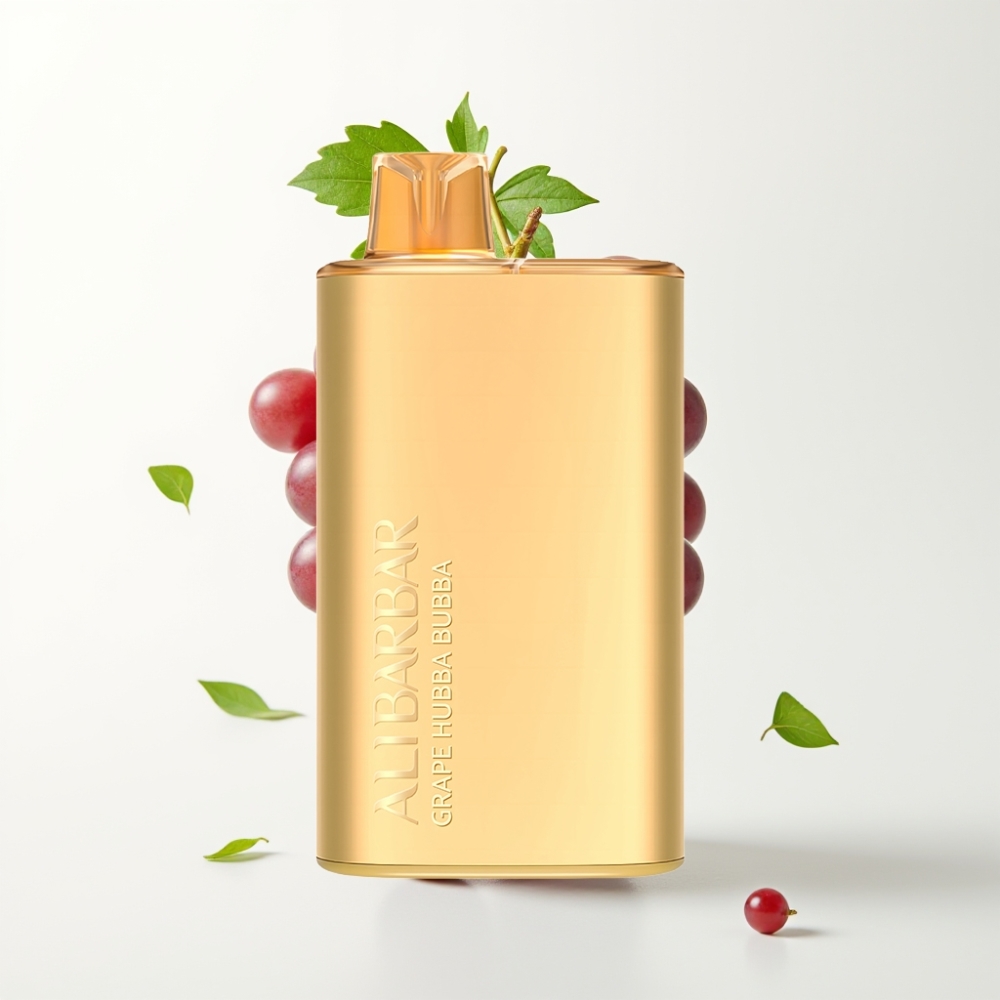 Alibarbar Rich 8000 Puffs 20ml 2000mAh Druer Hubba Bubba Engangs Vape