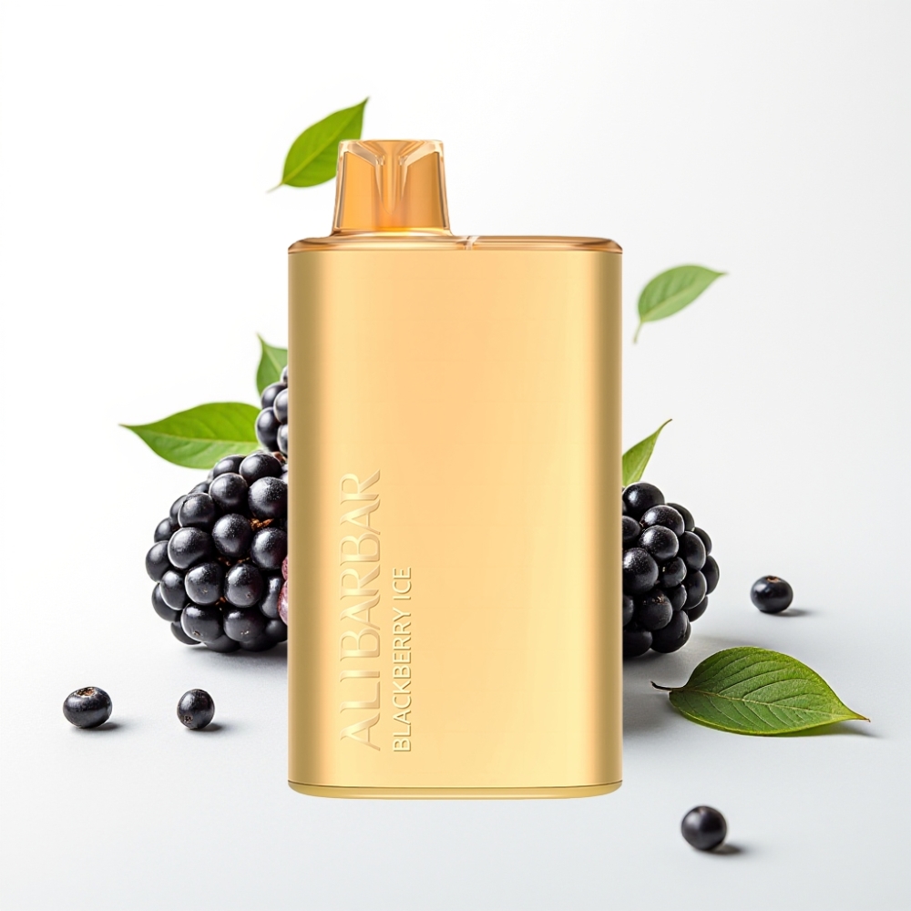 Alibarbar Rich 8000 Puffs 20ml 2000mAh Engangsdamper Bjørnebær Is