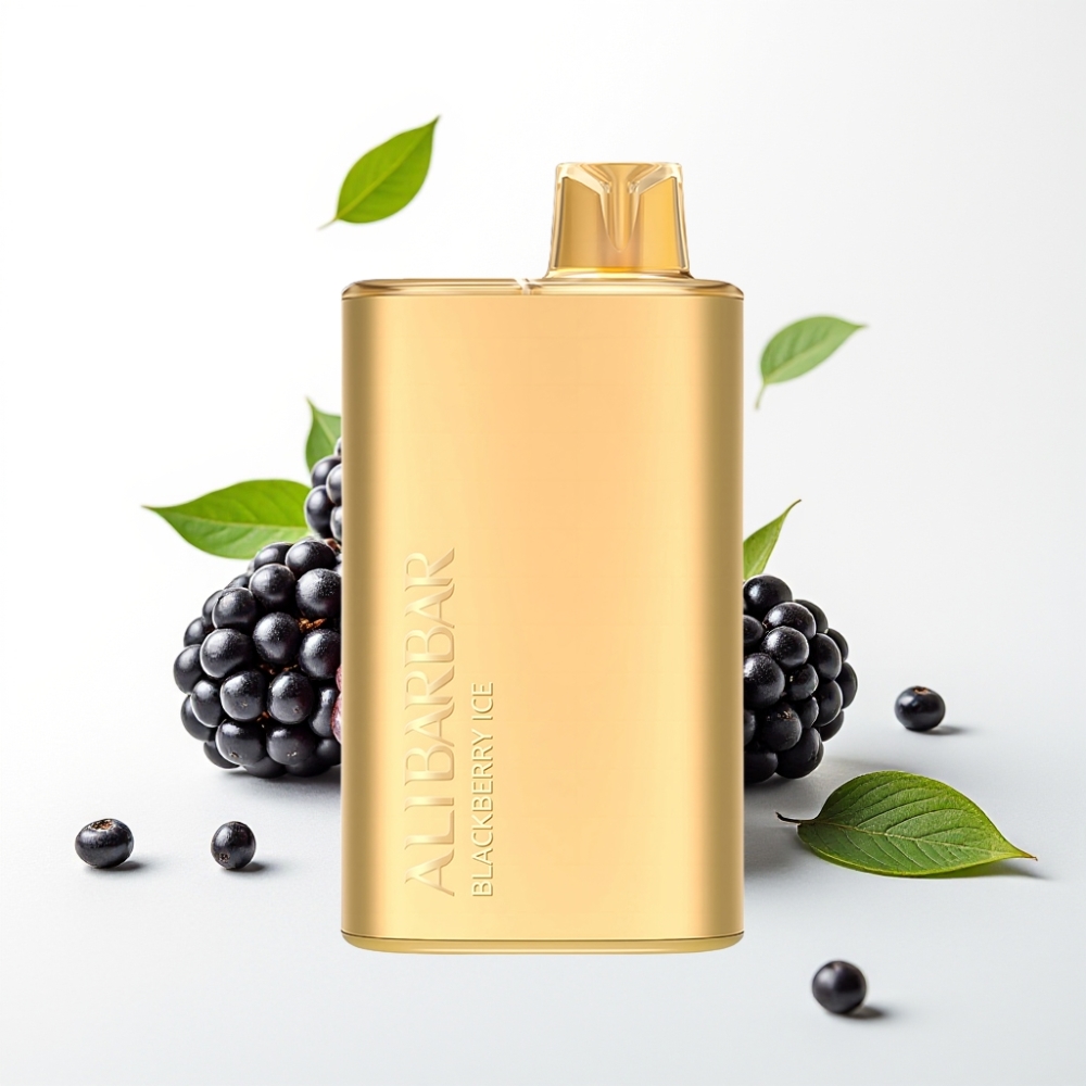 Alibarbar Rich 8000 Puffs 20ml 2000mAh Engangsdamper Bjørnebær Is