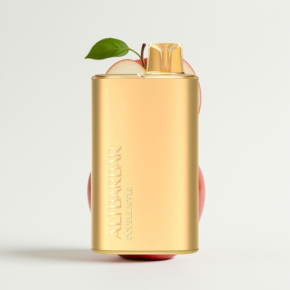 Alibarbar Rich 8000 Puffs 20ml Dobbel Eple Engangs Vape