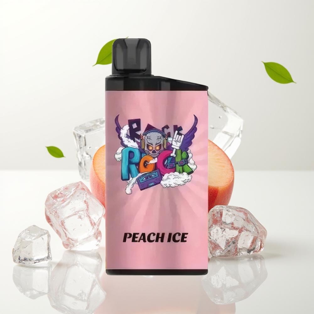 IGET Bar 3500 Puffs 1400 mAh 1.2 Ohm Mesh Fersken Is