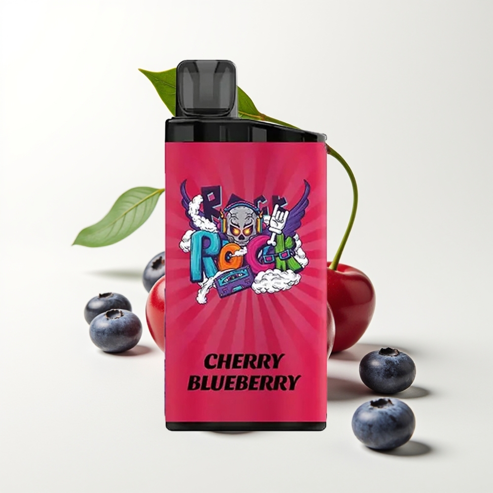 IGET Bar 3500 Puffs 1400 mAh 1.2 Ohm Mesh Kirsebær Blåbær