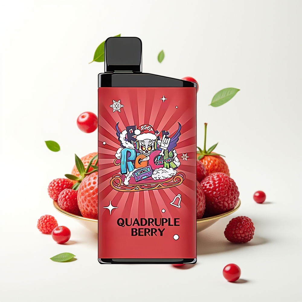 IGET Bar 3500 Puffs 1400 mAh 1.2 Ohm Mesh Kvadrupel Bær