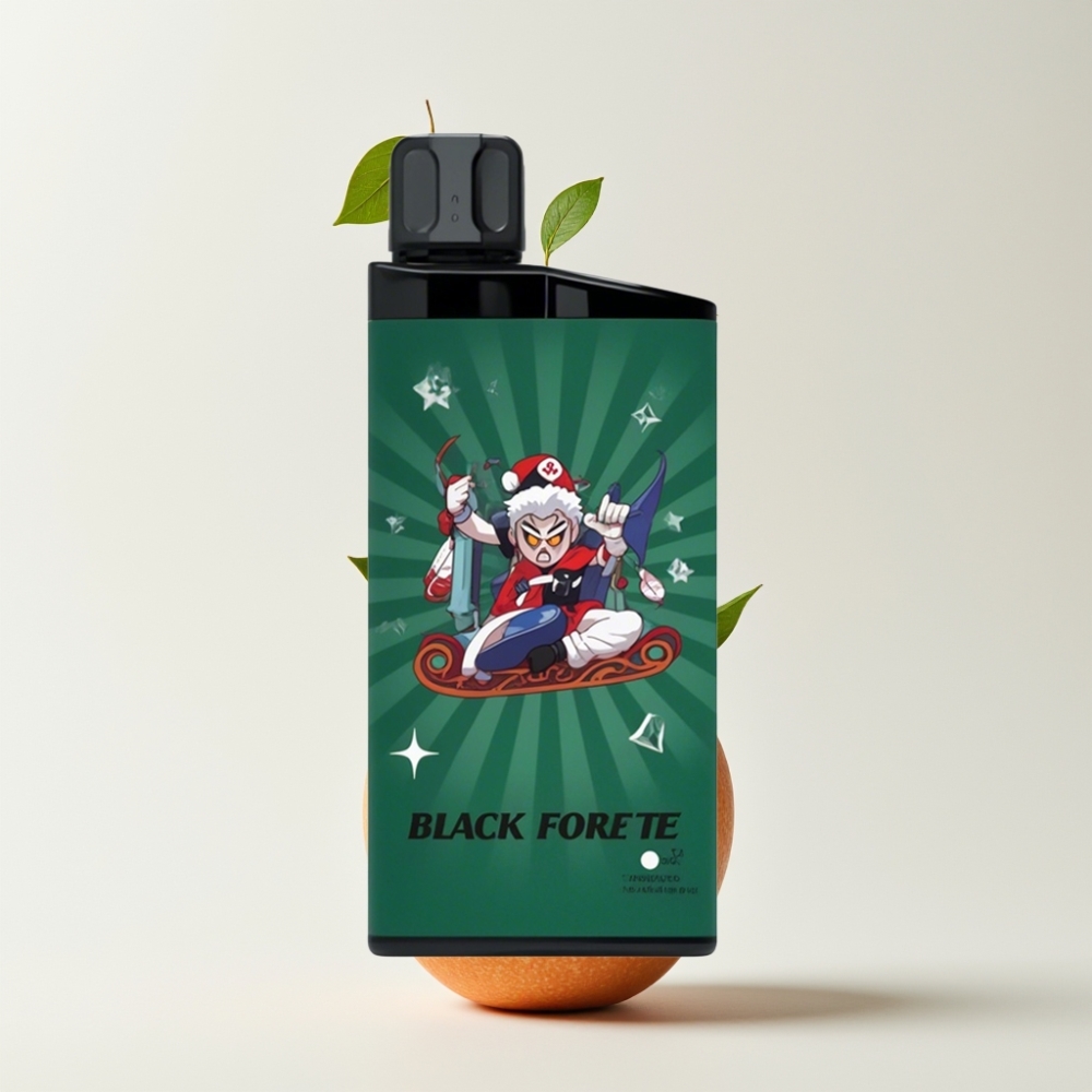 IGET Bar 3500 Puffs Svart Skog 1.2 Ohm Mesh 1400 mAh