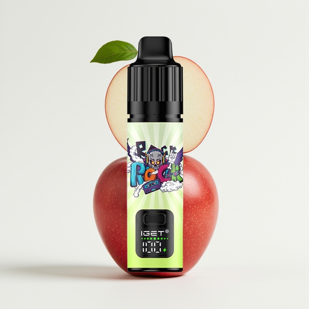 IGET BAR PLUS S3 POD 10000 Puffs 18ml 5% Dobbel Eple