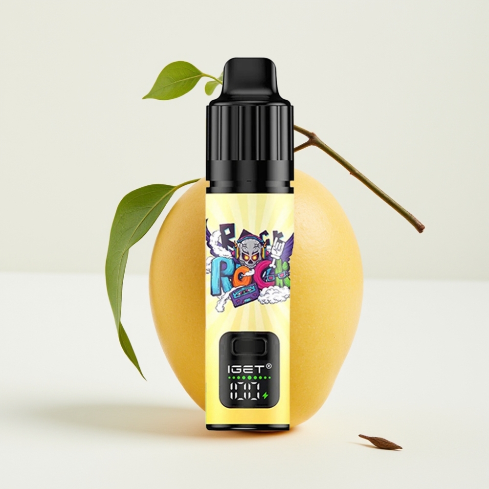 IGET BAR PLUS S3 POD 10000 Puffs 18ml 5% Mango Monster Engangsdamp