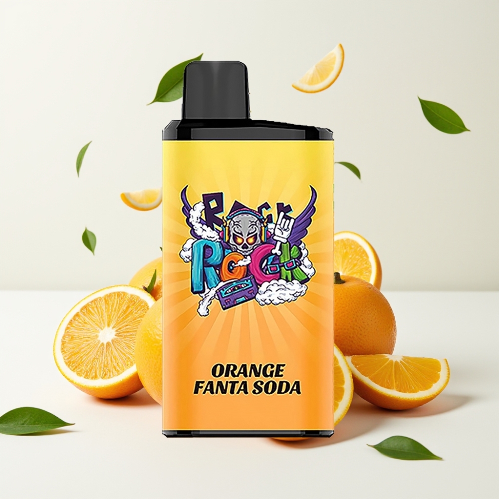 IGET Bar Pro 10000 Puffs 2000 mAh 1.2 Ohm Mesh PC+ALU 93 g Appelsin Fanta Soda