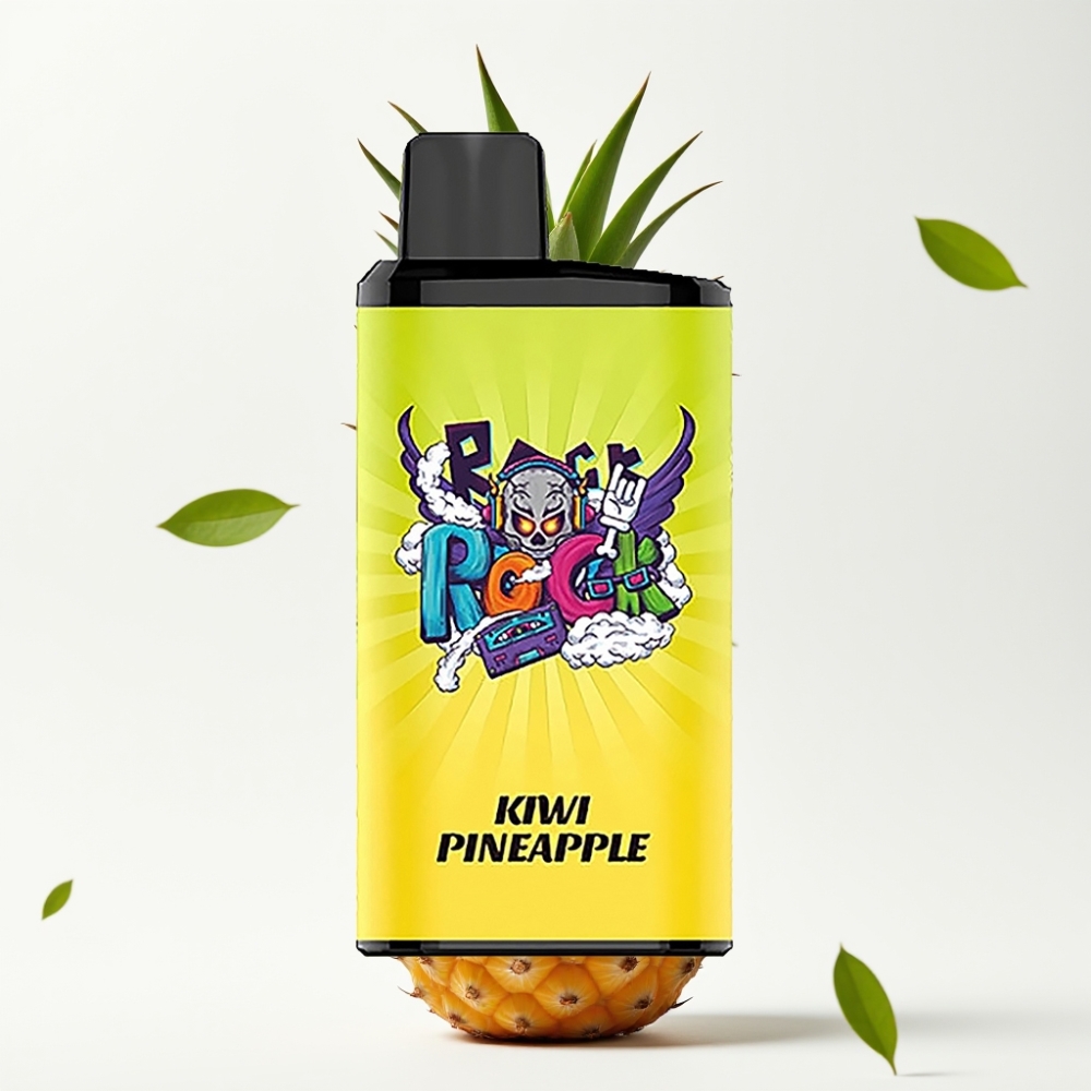 IGET Bar Pro 10000 Puffs 44.1x22.5x96.5 mm 2000 mAh 1.2 Ohm Mesh Coil PC+ALU 93 g Kiwi Ananas