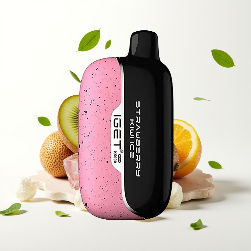 IGET Moon K5000 Puffs 81,5g PC Mesh 1,35 Ohm Jordbær Kiwi Is