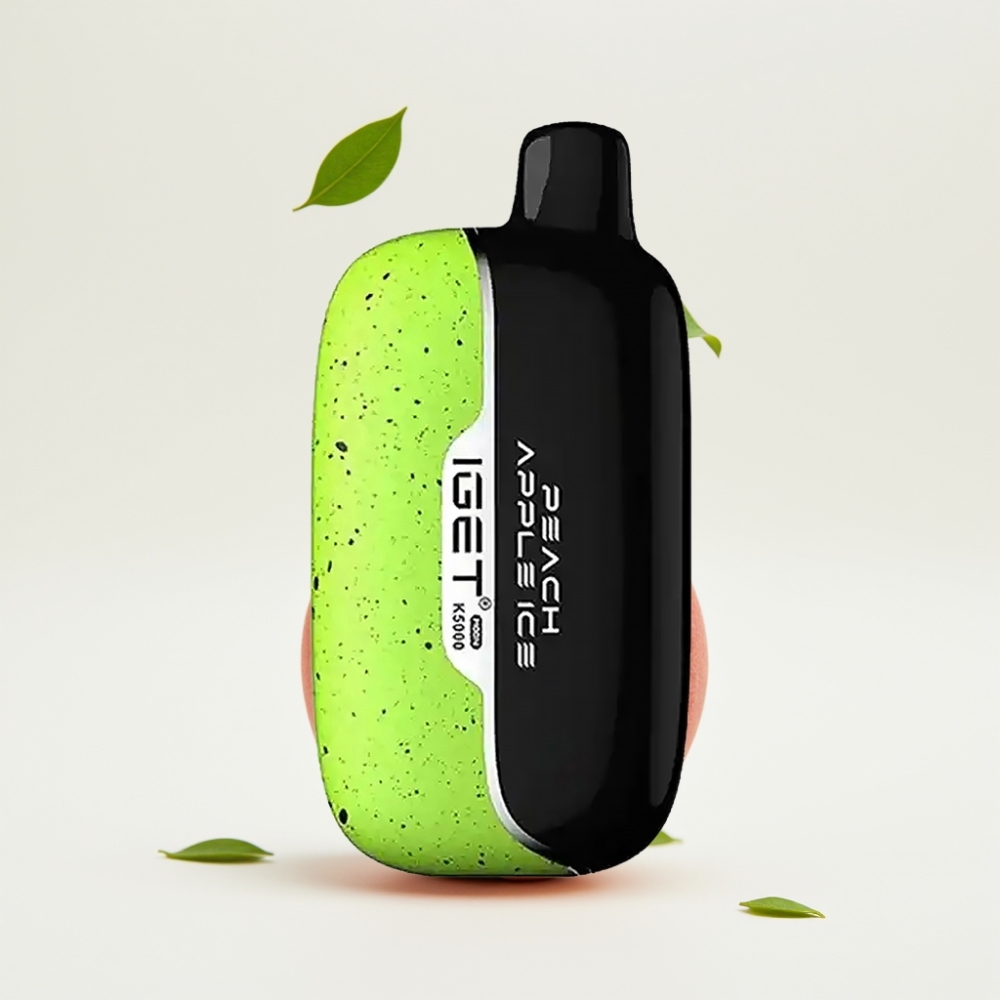 IGET Moon K5000 Puffs PC 1.35 Ohm Fersken Eple