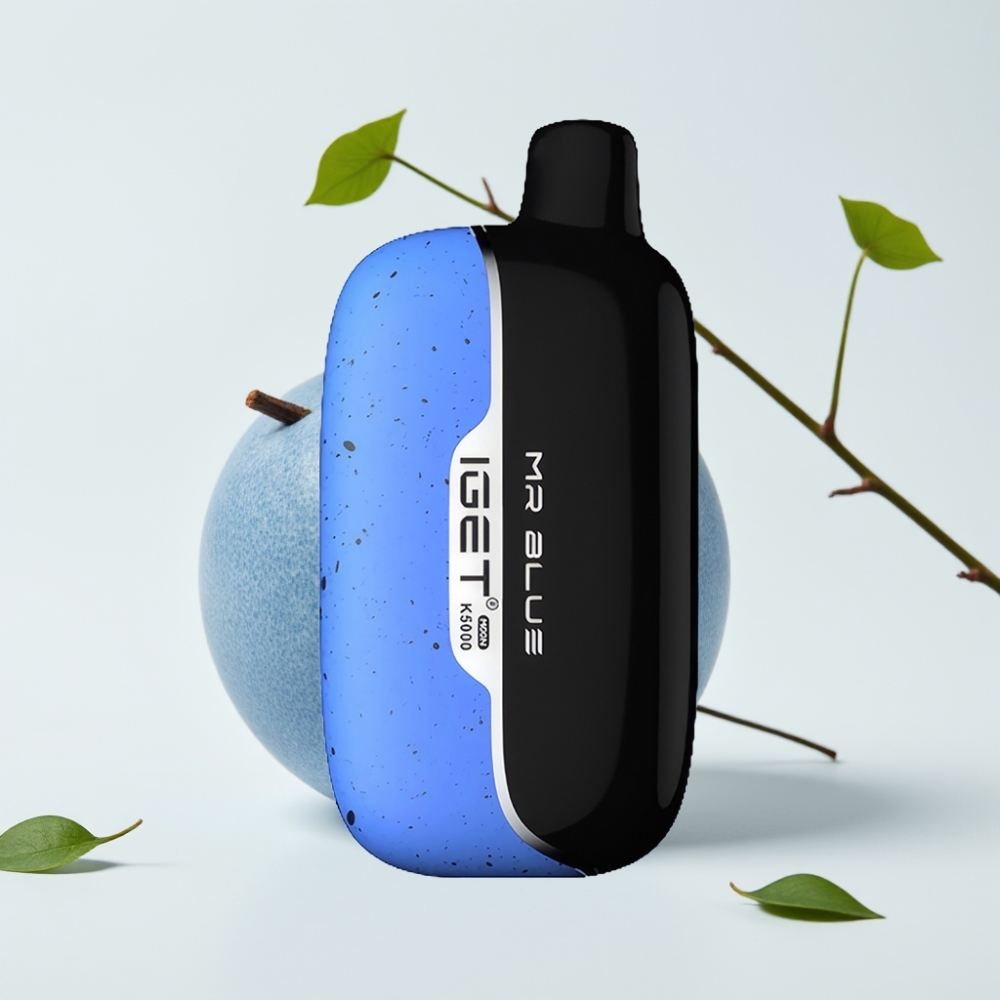 IGET Moon K5000 Puffs PC Mesh 1.35 Ohm Herr Blå