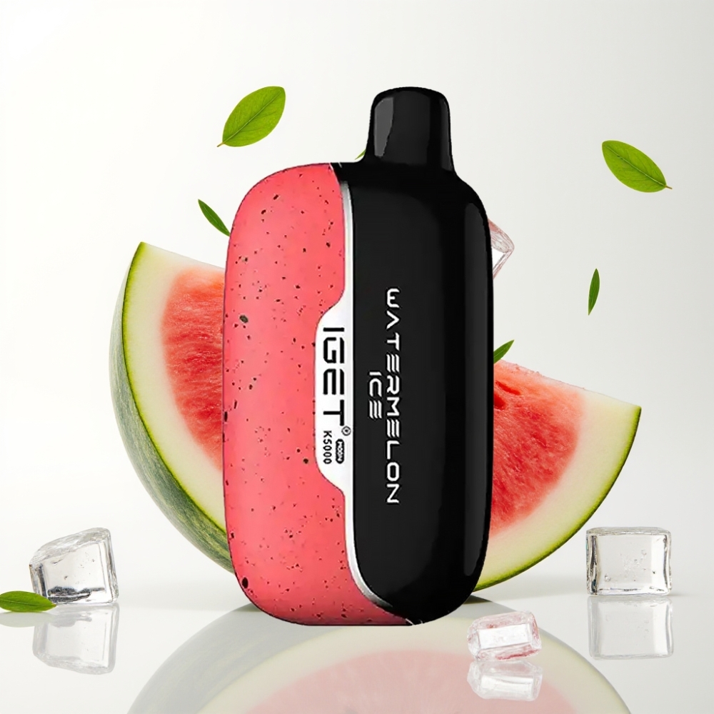 IGET Moon K5000 Puffs PC Vannmelon Is 1.35 Ohm Mesh Coil 81.5g