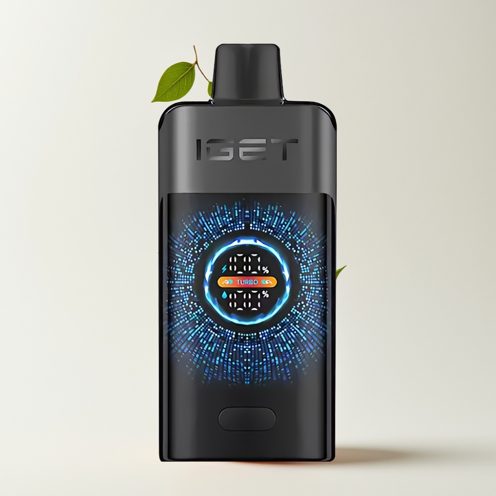 IGET ONE 12000 Puffs 2700 mAh Dual Mesh Svart Skog