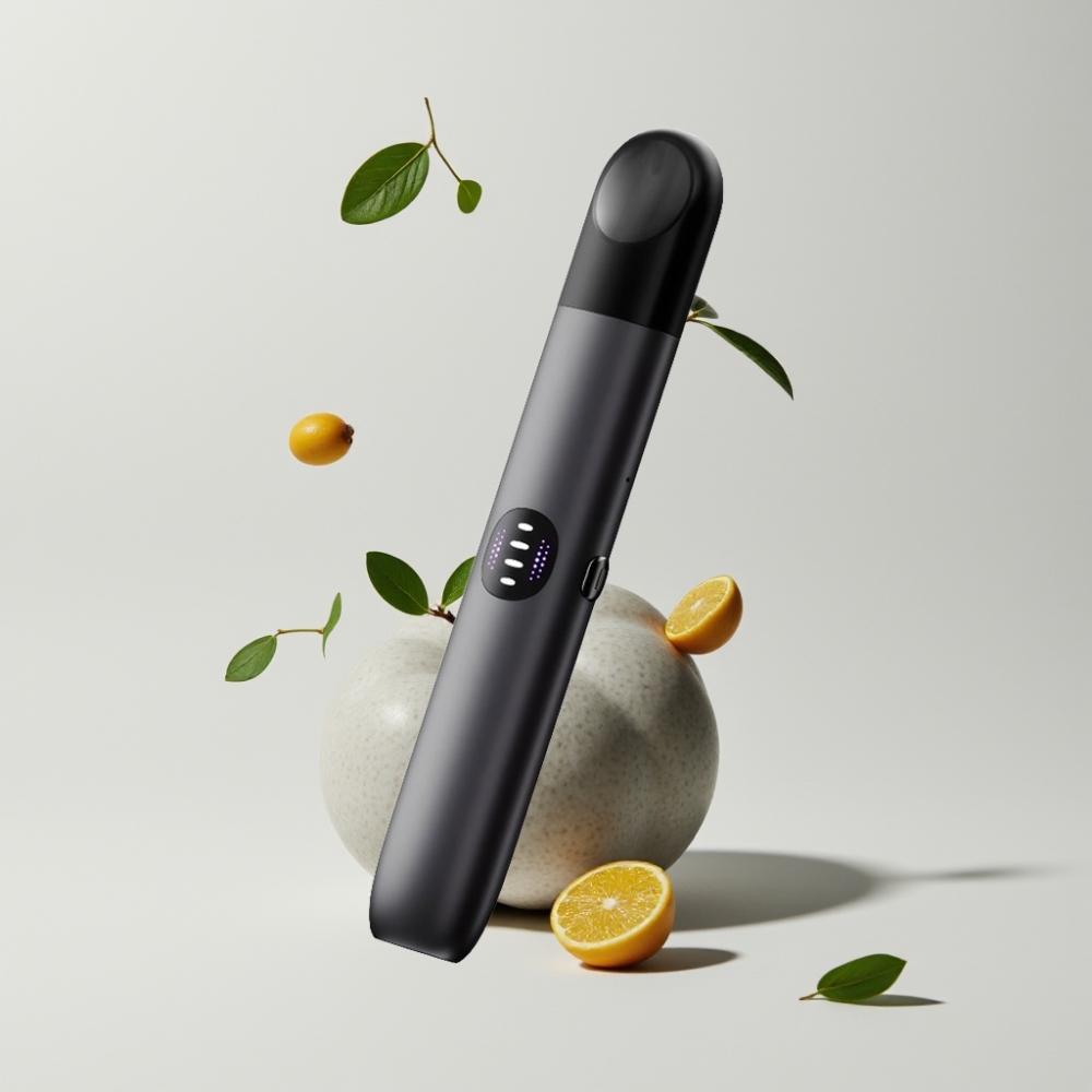 RELX Infinity 2 650 Puff Slekk Metallisk Design Grå