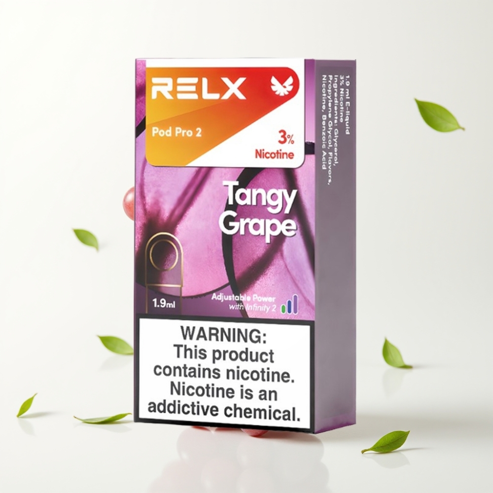 RELX Pod Pro 2 600 Puff 3% Nikotin 1,9ml Skarp Drue 2/3 Pods Pack Eco/Smooth/Boost Mode