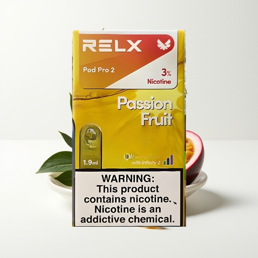 RELX Pod Pro 2 600 puffs 1.9ml 3% Passionsfrukt