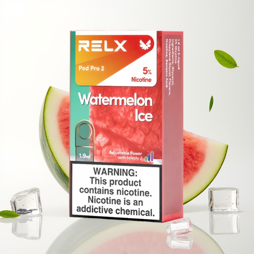 RELX Pod Pro 2 600 puffs 5% 1.9ml vannmelonis
