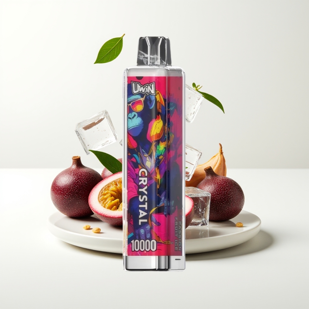 UWIN Crystal 10000 Puffs 18ml Type-C Pasjonsfrukt Is