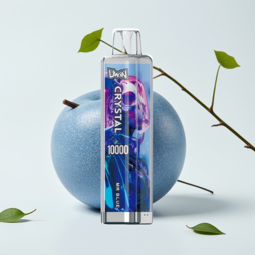 UWIN Crystal 10000 Puffs 18ml Type-C RGB Herr Blå