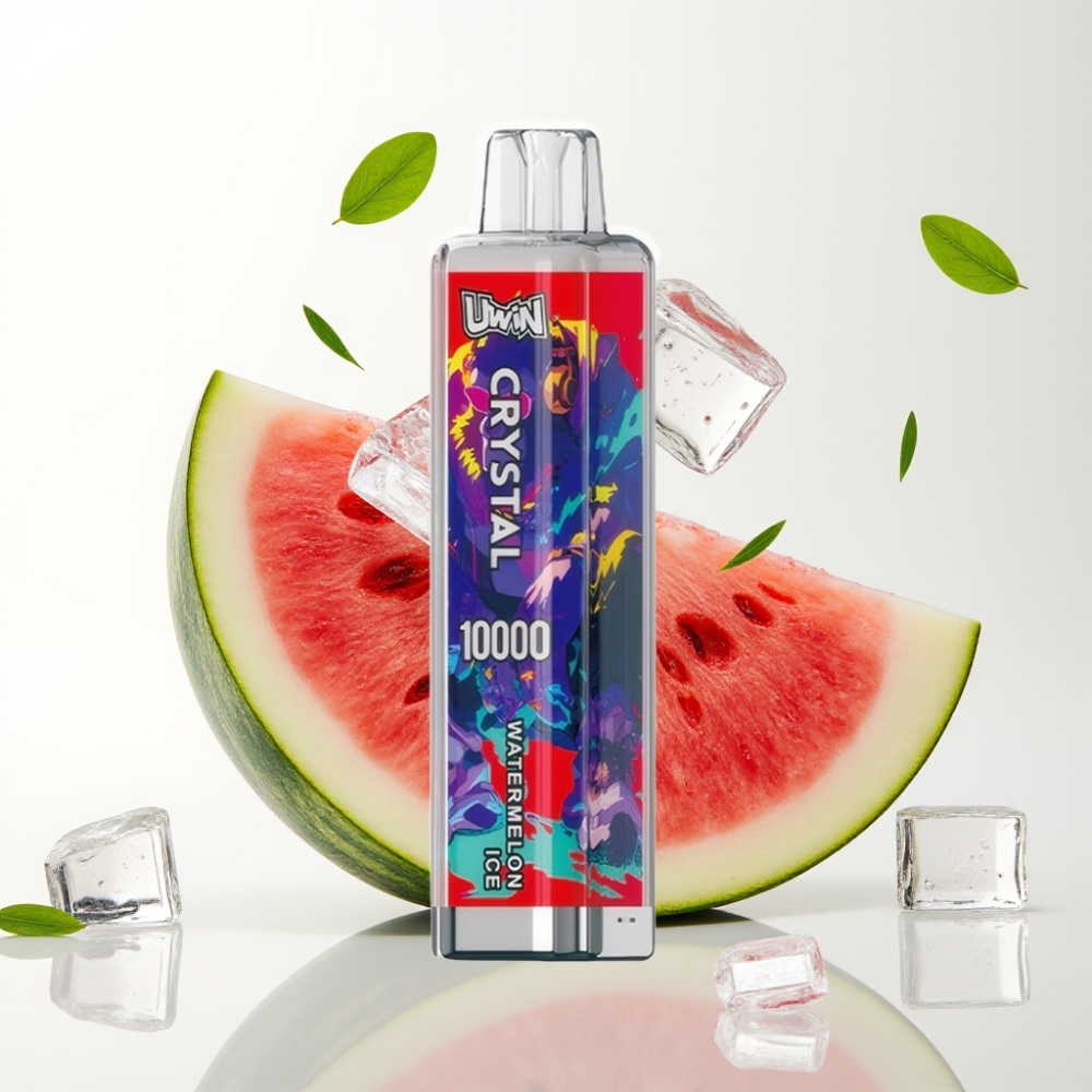 UWIN Crystal 10000 Puffs 18ml Type-C RGB Vannmelon Is