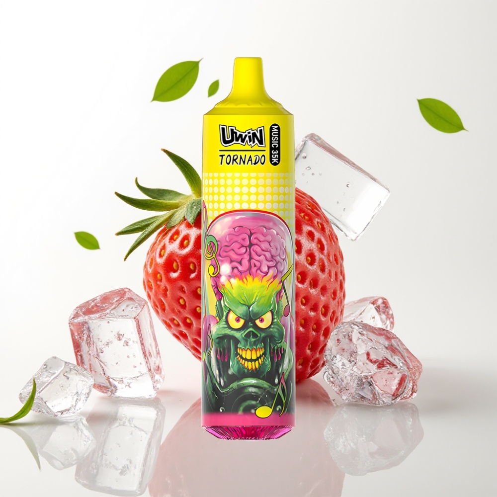 Uwin Tornado 35K Jordbær Is 600mAh Type-C